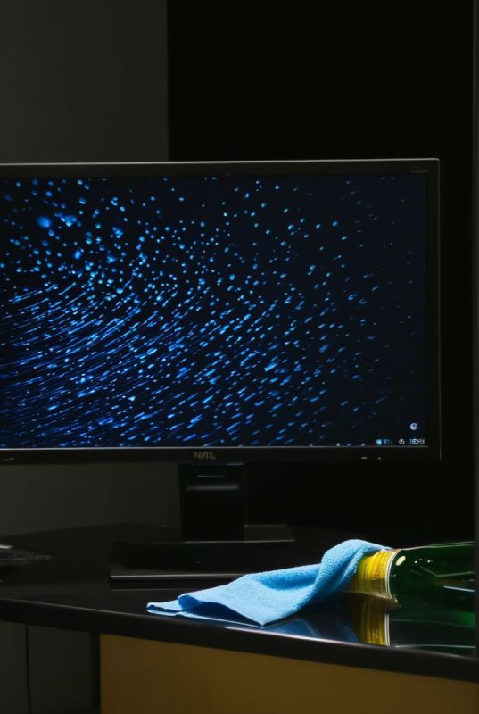 Как правильно чистить экран монитора