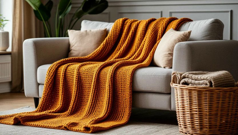 Волшебство текстиля: как плед меняет атмосферу всей комнаты