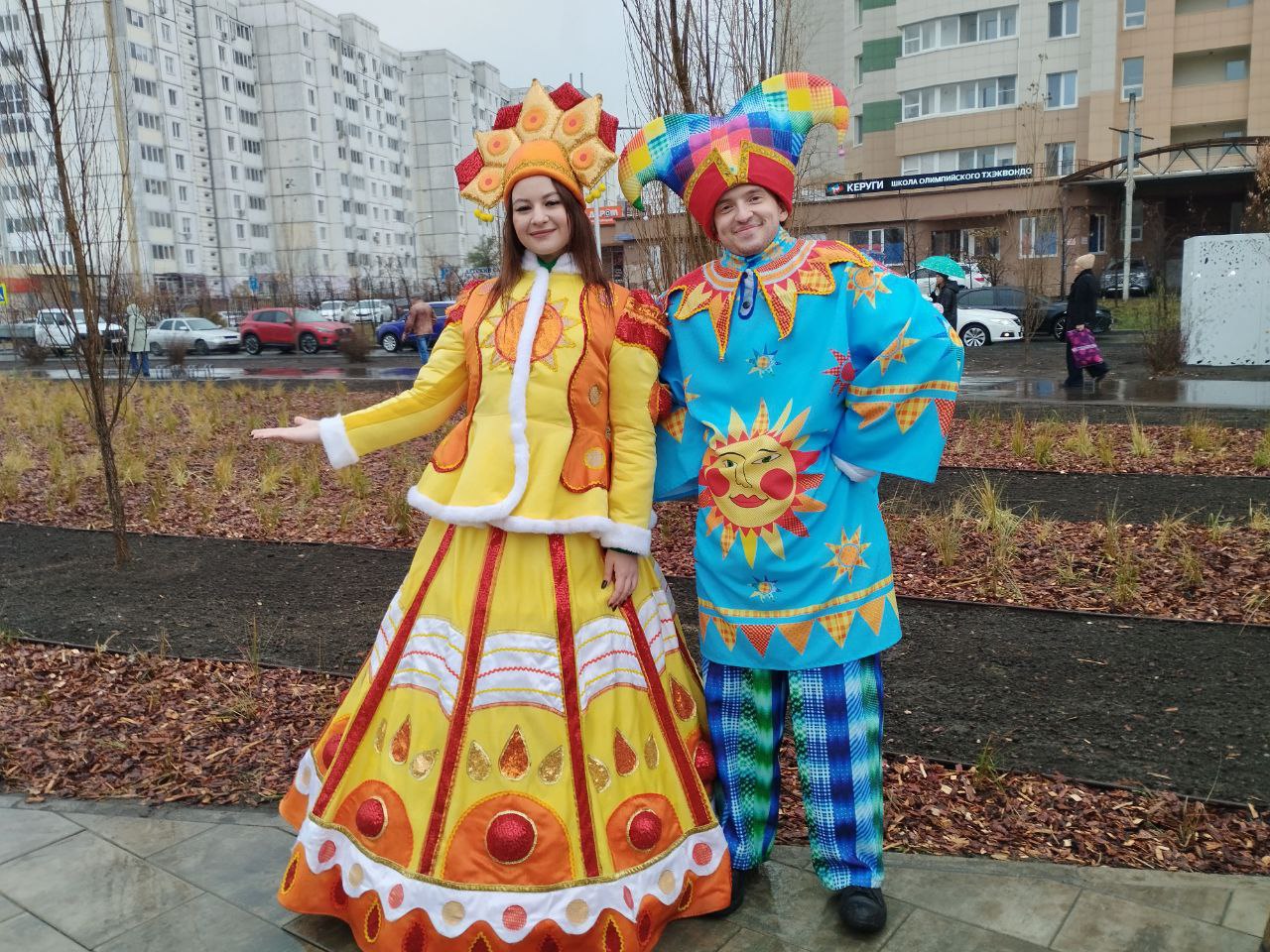 На открытии бульвара Петра Ершова