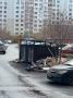 На улице Федорова самокат оказался в мусорке