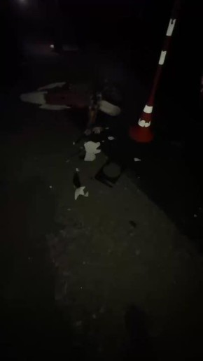 В Ембаево серьезное ДТП, по данным очевидцев, парень за рулем двухколесного жив