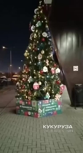 Праздник к нам приходит! В Тюменской слободе уже установили елку