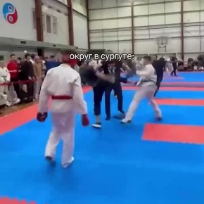 Массовая драка на чемпионате ХМАО по рукопашному бою