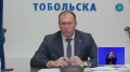 Паромные пары для перевозки жителей Тобольского района через Иртыш возводят на переправе Тобольск - Бекерево