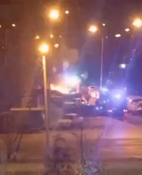 Сразу два автомобиля вспыхнули сегодня в Тюмени