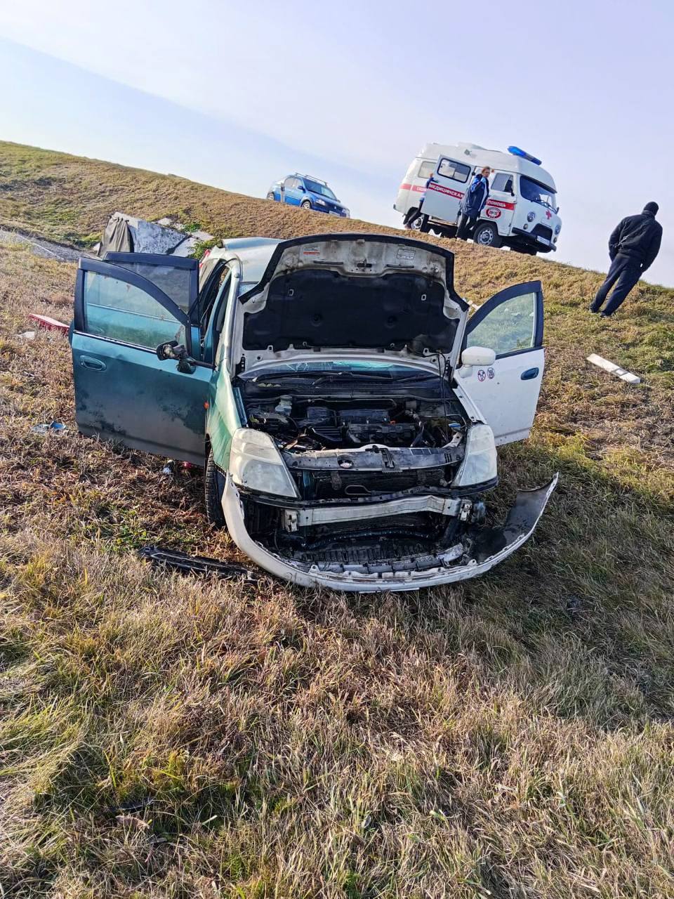 Человек погиб на трассе в сторону Омска, еще один пострадал и был доставлен в больницу