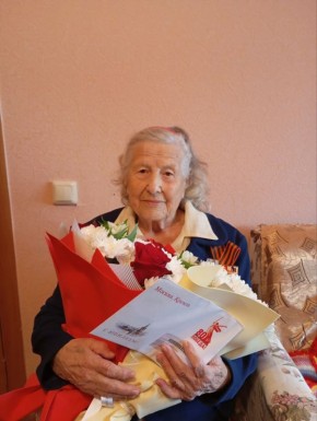 Сегодня, 29 октября, Анне Григорьевне Щинниковой, ветерану Великой Отечественной войны (участнику трудового фронта), исполнилось 95 лет
