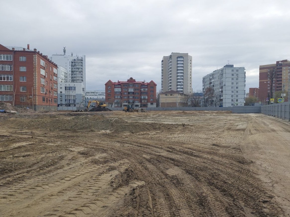 Продолжаются работы по созданию сквера в честь героев СВО Продолжаются работы по созданию сквера в честь героев СВО