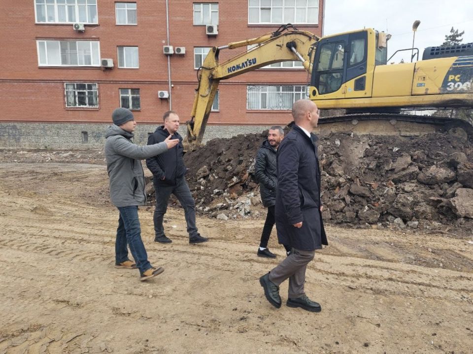 Продолжаются работы по созданию сквера в честь героев СВО