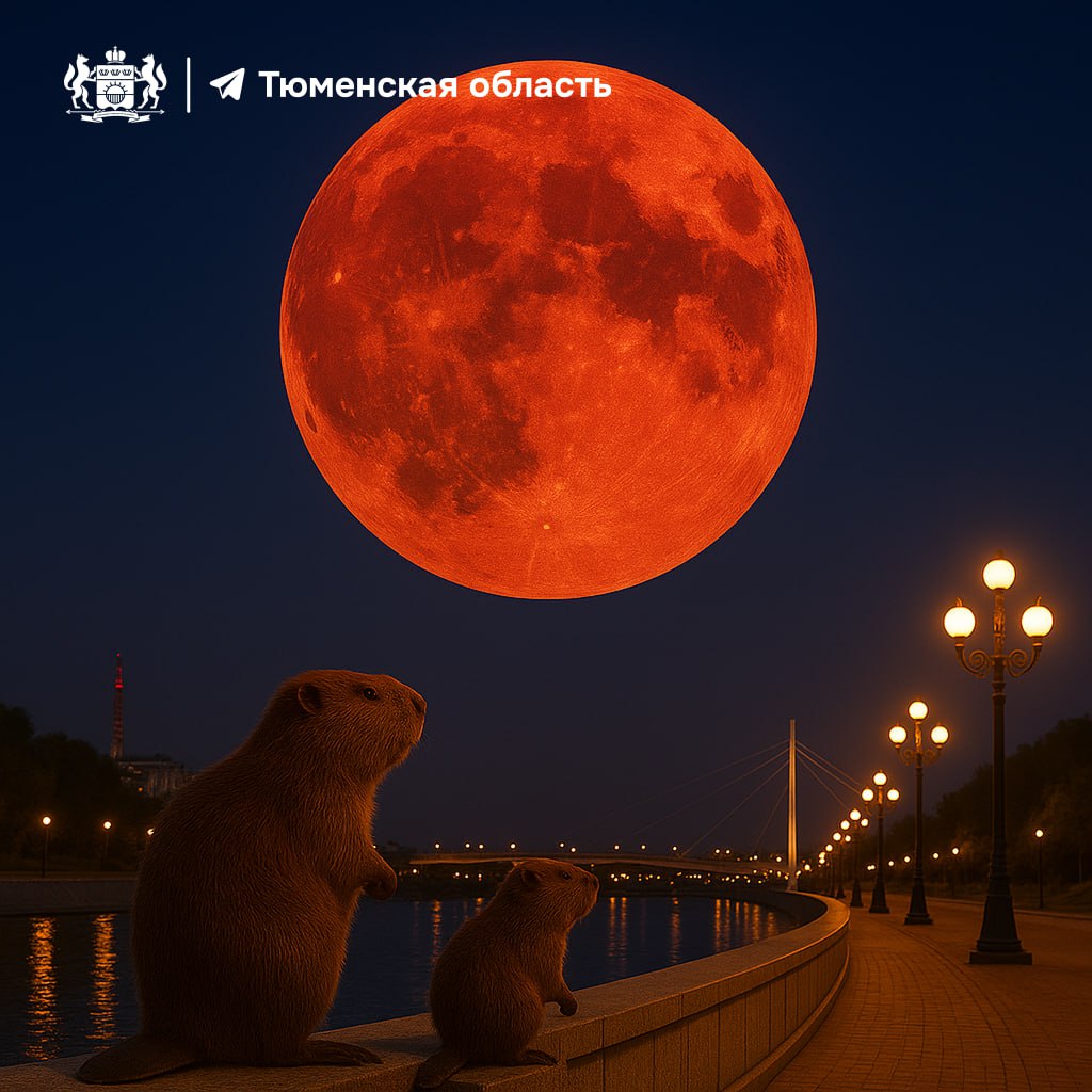 Жители региона снова увидят необычную луну в небе