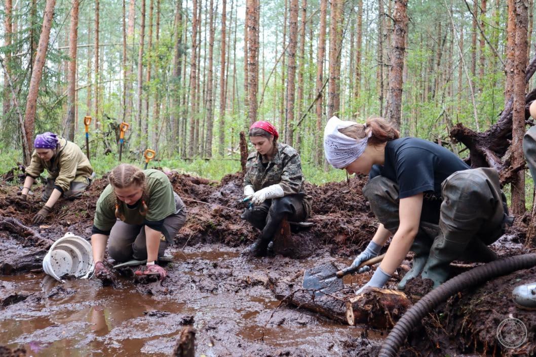 Тюменские поисковики нашли останки 96 советских солдат
