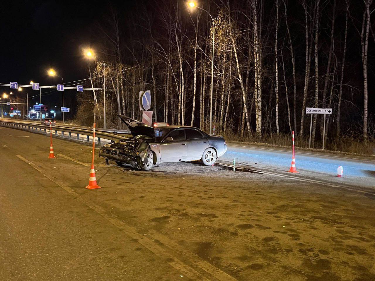 День жестянщика наступил незаметно: гололед стал причиной аварии на тюменской окружной