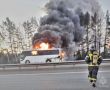 2 ноября на 314 километре трассы Тюмень-Екатеринбург загорелся пассажирский автобус