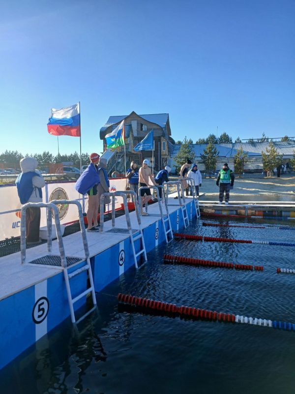 В Тюмени проходит региональный чемпионат по зимнему плаванию