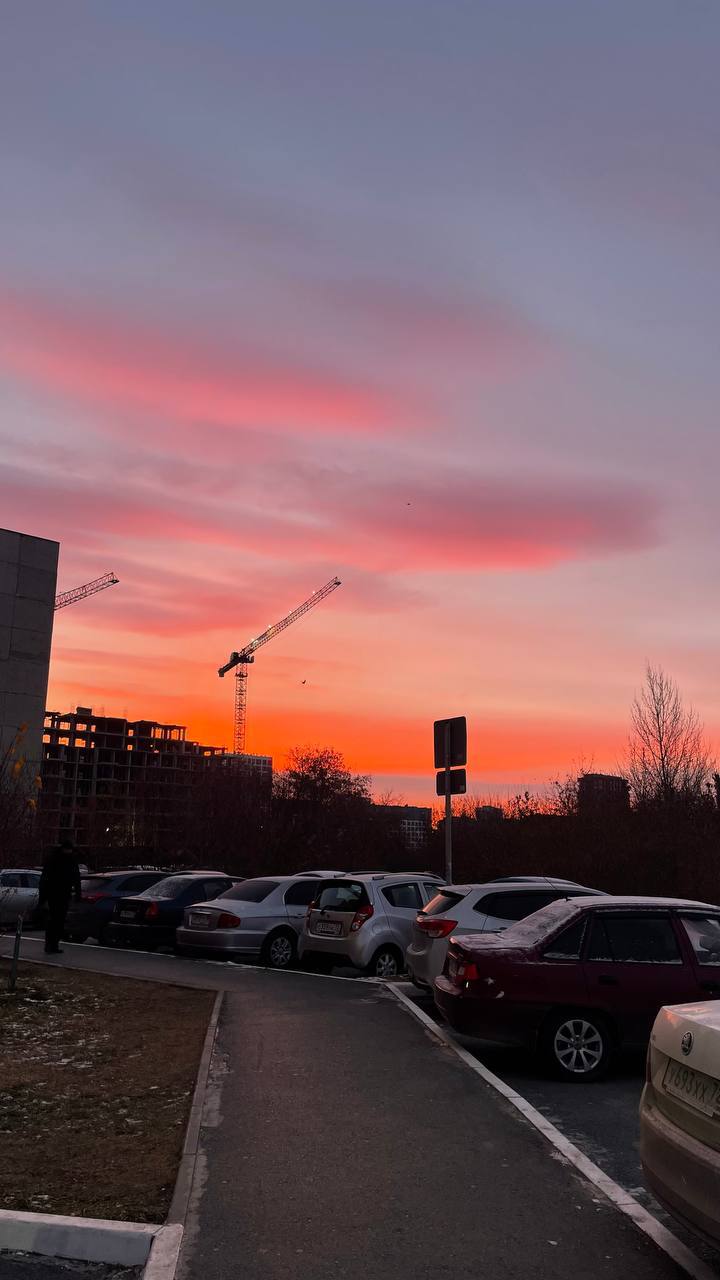 Тюменские рассветы не менее красивы, чем закаты