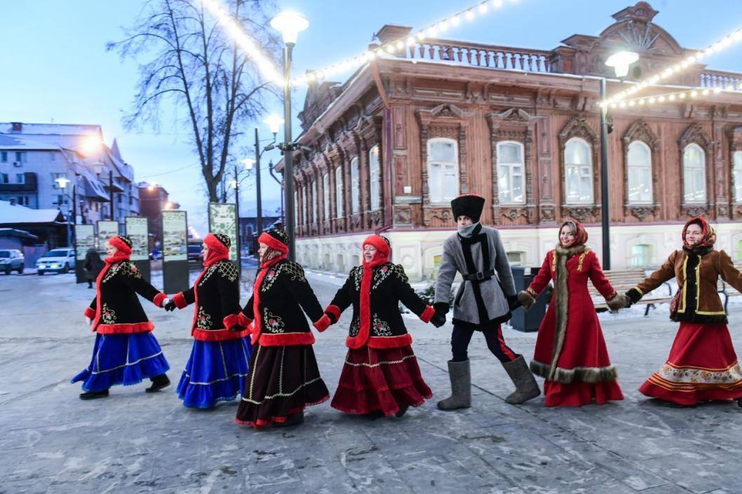 Фестиваль народных игр и промыслов "Сибирские забавы" проведут на пешеходной улице Дзержинского 8 ноября