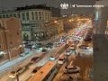 Тюмень встала в 10-балльные пробки