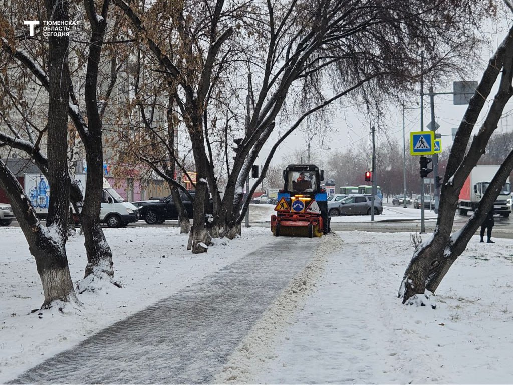 На борьбу со снегопадом в Тюмени вышло 409 единиц спецтехники и 615 дорожных рабочих На борьбу со снегопадом в Тюмени вышло 409 единиц спецтехники и 615 дорожных рабочих