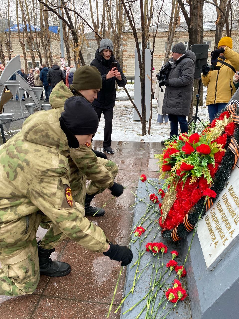 Торжественное открытие мемориала в честь воинов-победителей Торжественное открытие мемориала в честь воинов-победителей