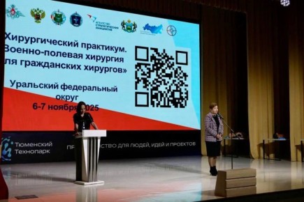 В Тюмени военные хирурги провели практикум для гражданских врачей