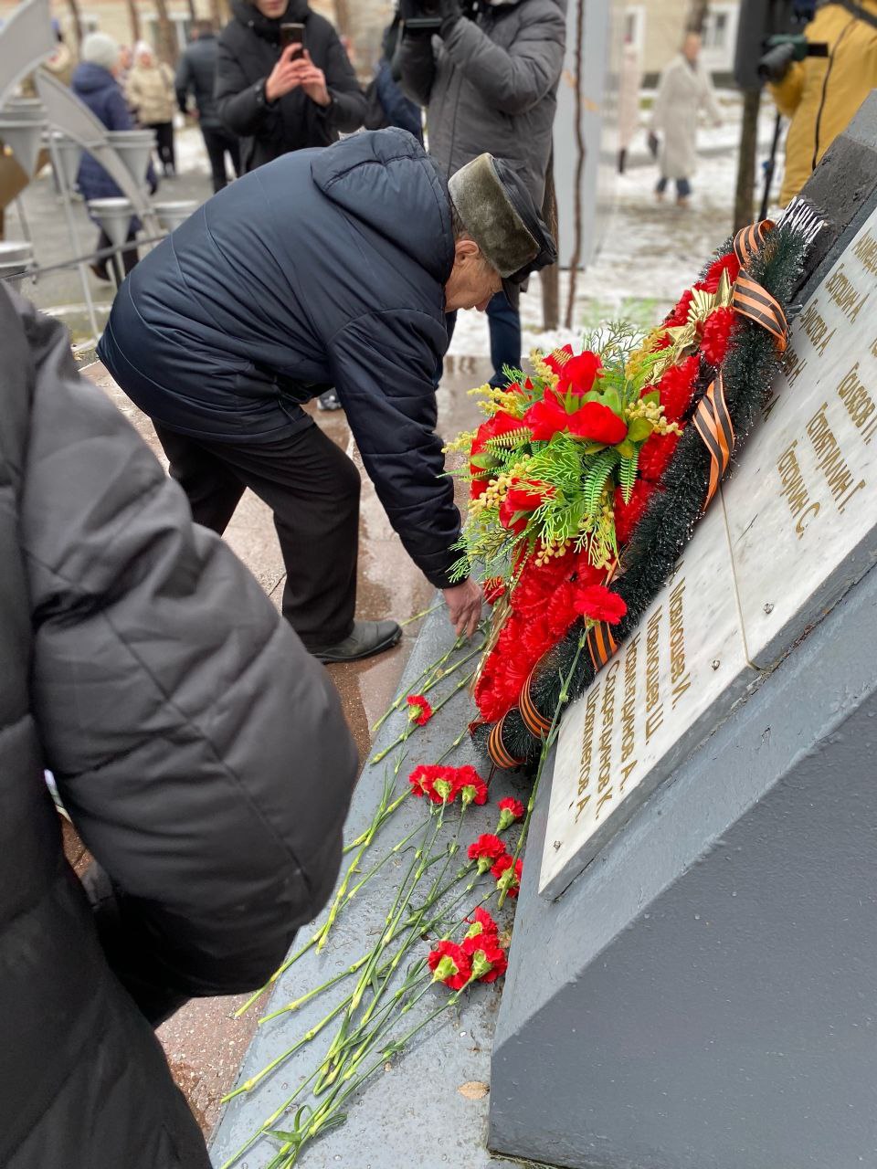 Торжественное открытие мемориала в честь воинов-победителей Торжественное открытие мемориала в честь воинов-победителей