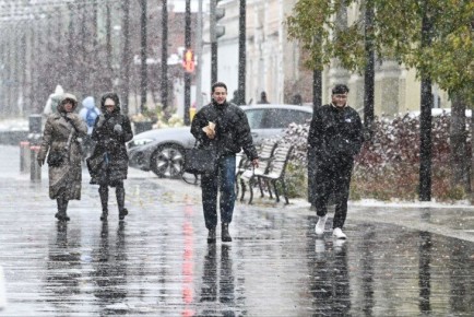 Снег с дождем ожидаются в Тюменской области в ближайшие выходные, 9 и 10 ноября