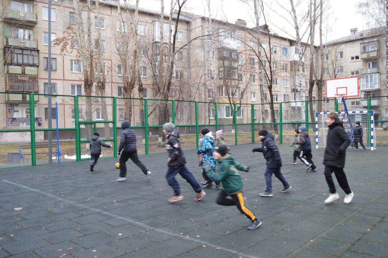 ВАО: обновление спортивной площадки ВАО: обновление спортивной площадки