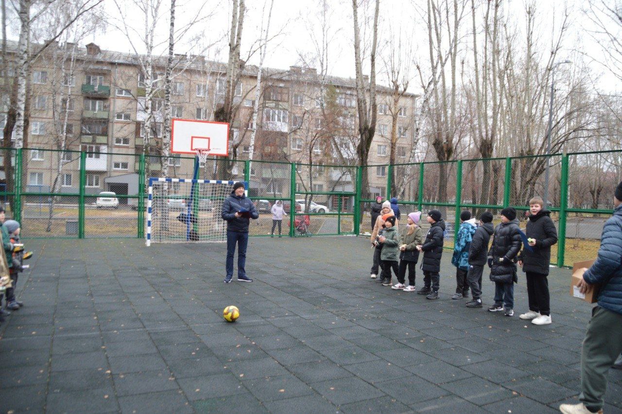 ВАО: обновление спортивной площадки