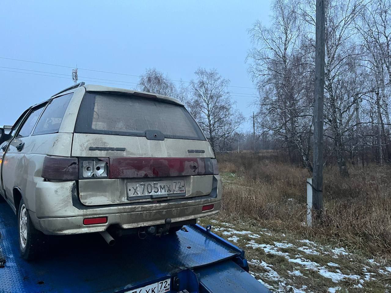 Никакой гололед не страшен этим пьяным тюменцам, они все равно садятся за руль автомобилей подшофе