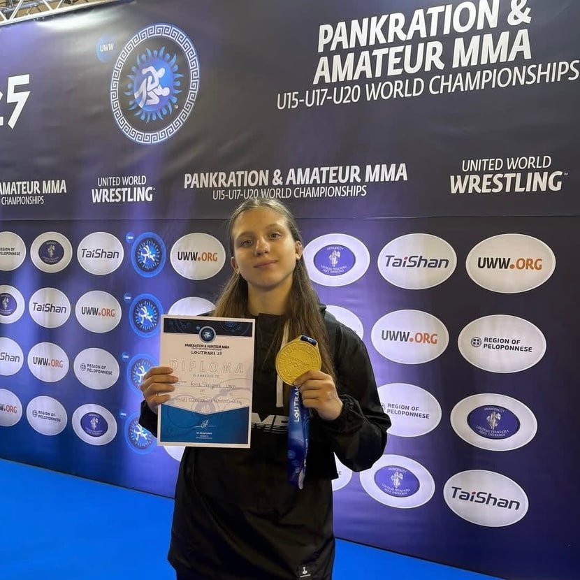 В Греции есть всё — даже тюменское золото по панкратиону