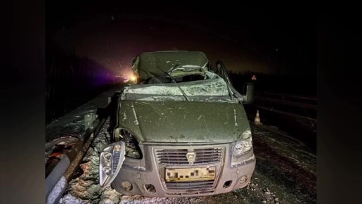 Жуткая авария произошла минувшей ночью на трассе Тюмень — Ханты-Мансийск