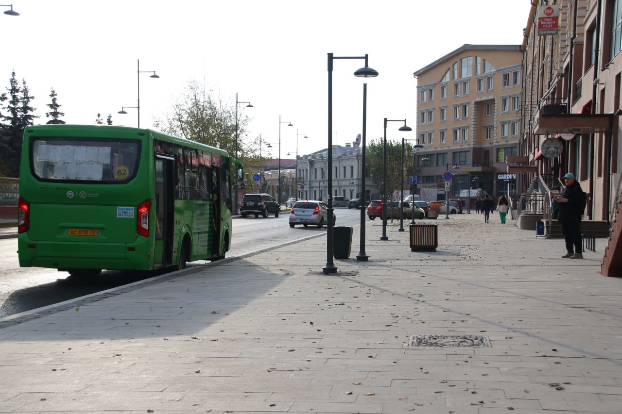 Остановки без заездных карманов сокращают время в пути