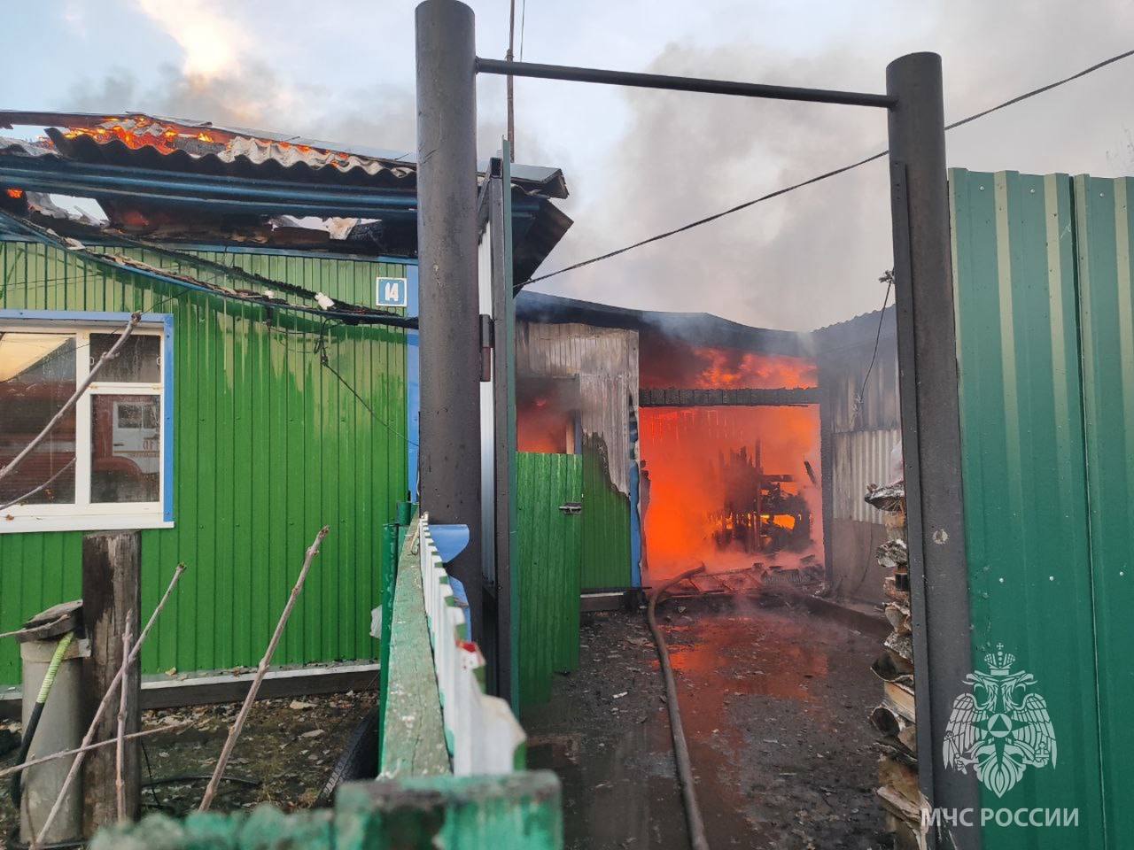 Смертельный пожар случился днем в Голышманова Смертельный пожар случился днем в Голышманова