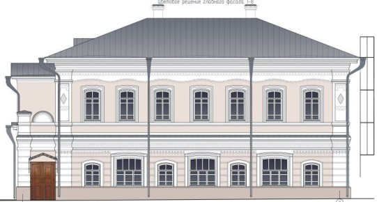 Объект культурного наследия — дом купца Ивана Тюхова 1870-х годов постройки - качественно преображают на ул. Ленина, 41 в Ишиме