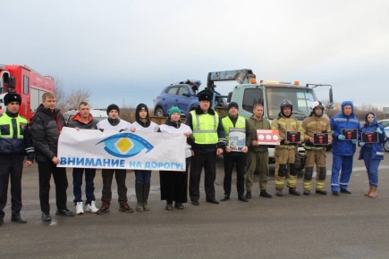 #Нет. Акция памяти жерди ДТП прошла на 297-м километре федеральной автодороги Тюмень-Омск в Ишимском районе