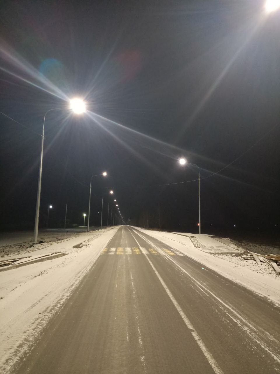 В двух сёлах Вагайского района построили 2,4 километра линий освещения В двух сёлах Вагайского района построили 2,4 километра линий освещения