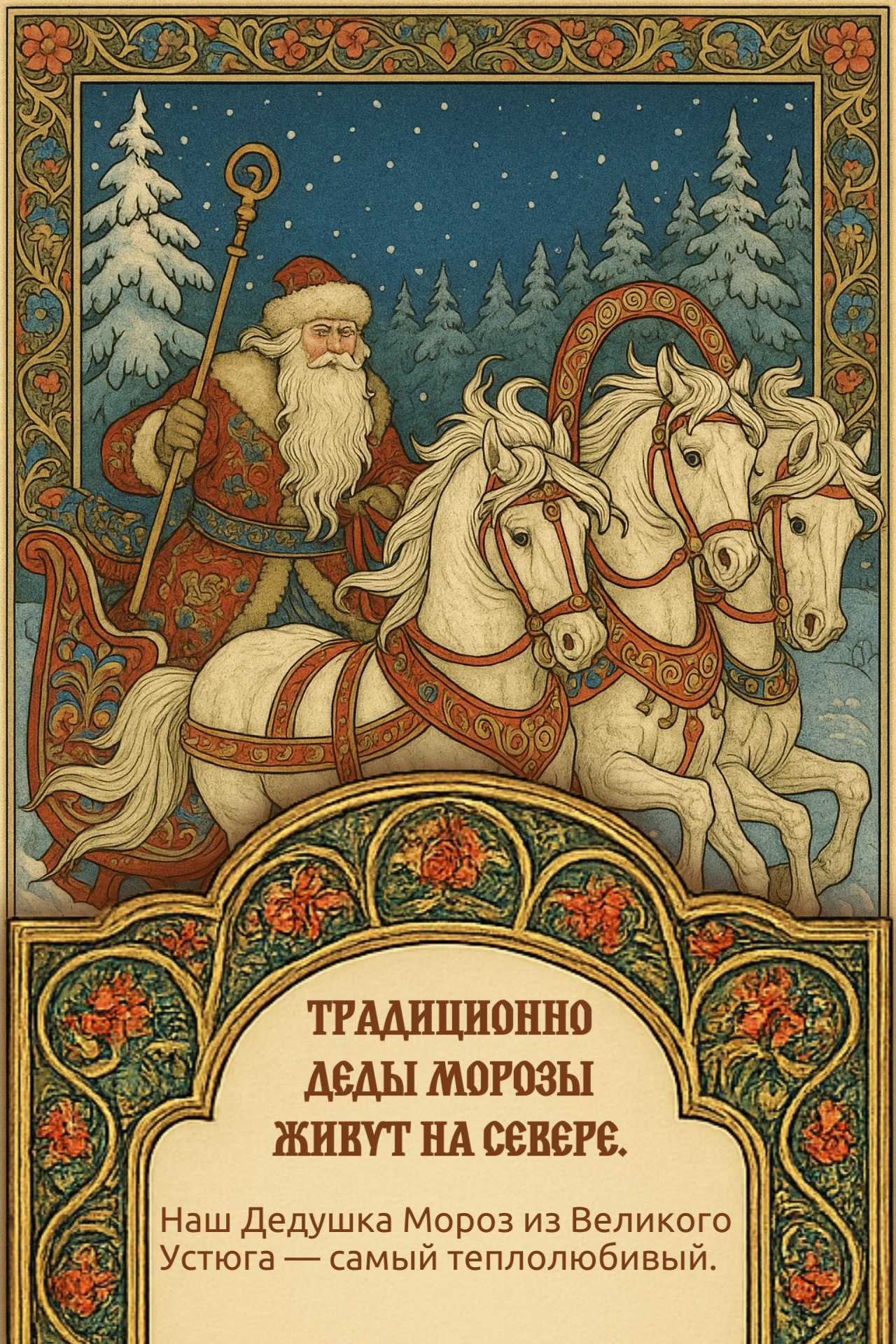 18 ноября — День рождения самого любимого зимнего волшебника 18 ноября — День рождения самого любимого зимнего волшебника