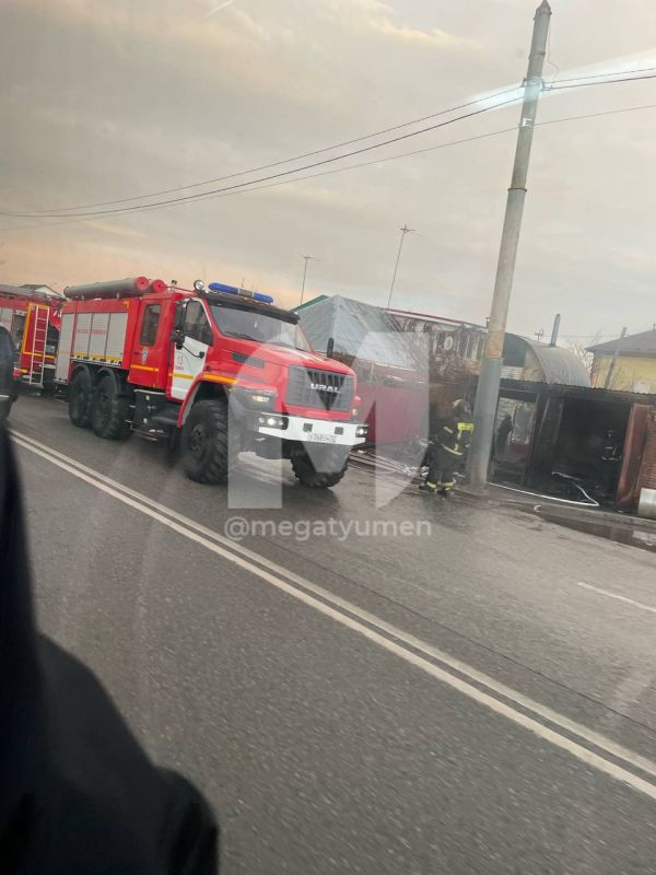 На Интернациональной улице сегодня утром произошел пожар в районе 8-го дома