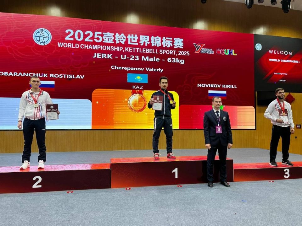 Тюменец — призер мирового первенства по гиревому спорту