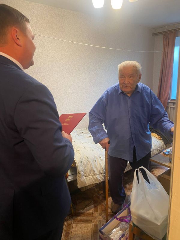 Михаил Маркелович Скворцов отпраздновал 99-летие!