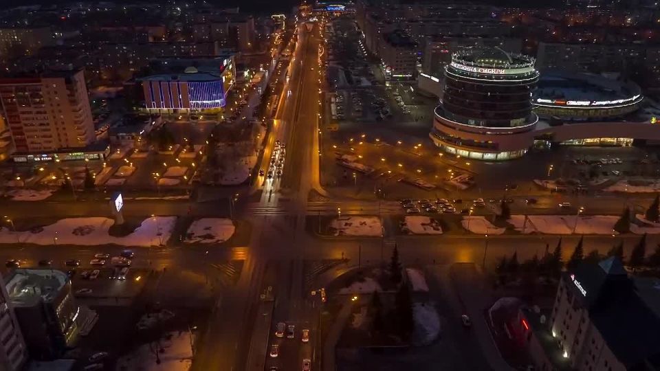 Тобольск с высоты птичьего полета
