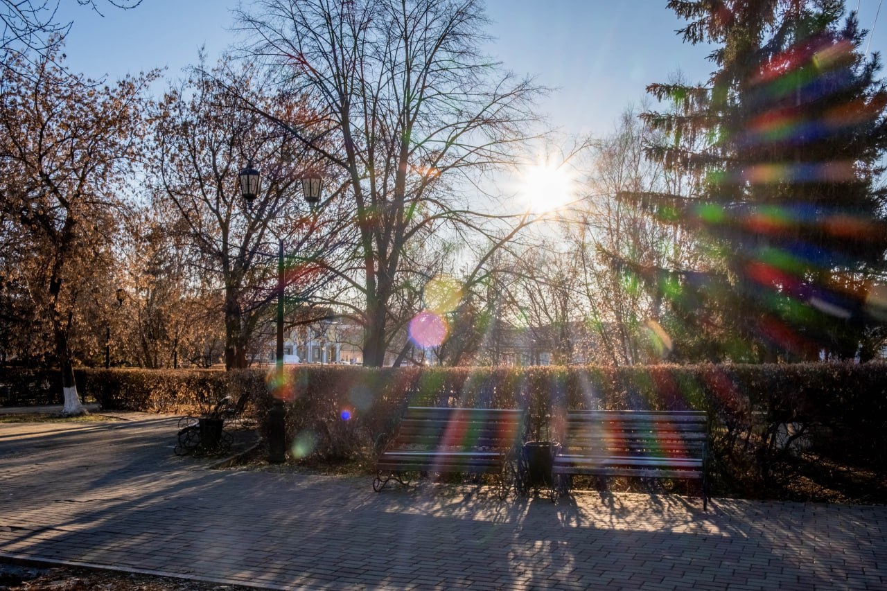 Солнечный Ишим в легком морозце Солнечный Ишим в легком морозце