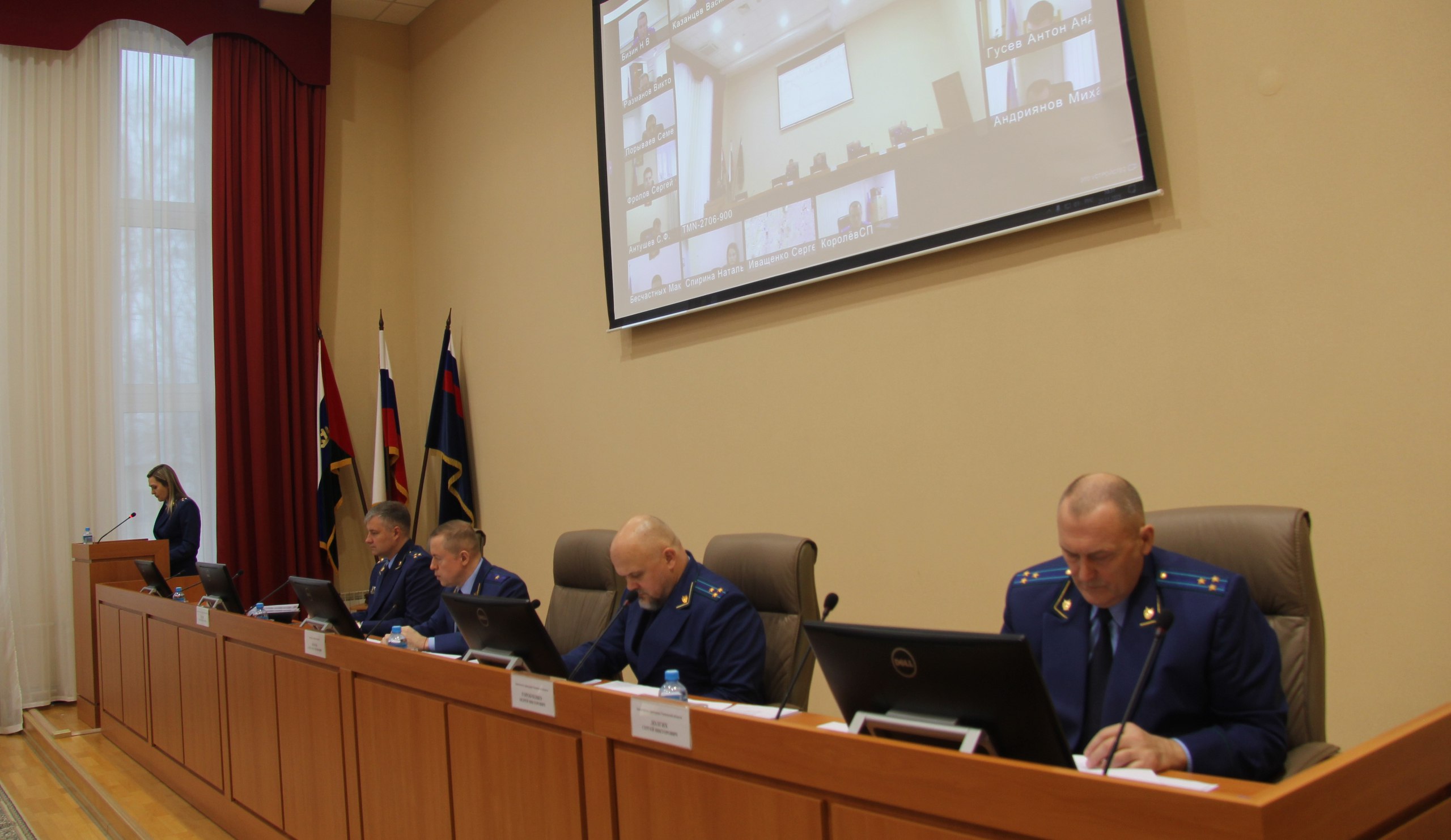 Под председательством прокурора Тюменской области Александра Попова состоялось заседание коллегии «О результатах исковой работы прокуратуры Тюменской области, а также участия прокуроров по делам обязательной категории»