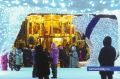 Тюмень встречает зиму: на Цветном бульваре зажгли белых мишек!