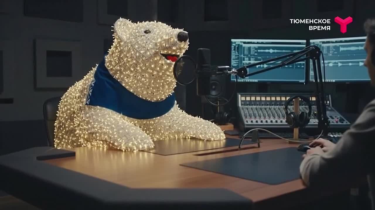 Тюменский мишка дал интервью!