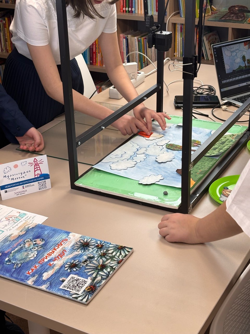 Обновленная библиотека «Маячок» готова к встречам с читателями Обновленная библиотека «Маячок» готова к встречам с читателями