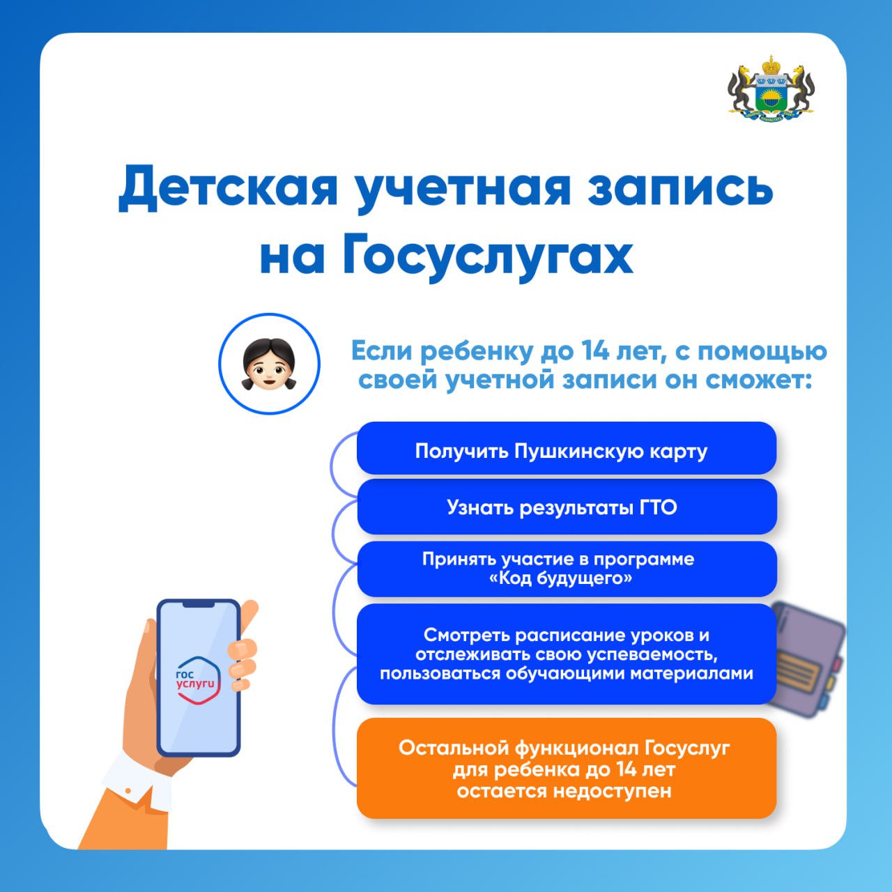 Детская учетная запись на госуслугах: зачем нужна и как ее получить Детская учетная запись на госуслугах: зачем нужна и как ее получить