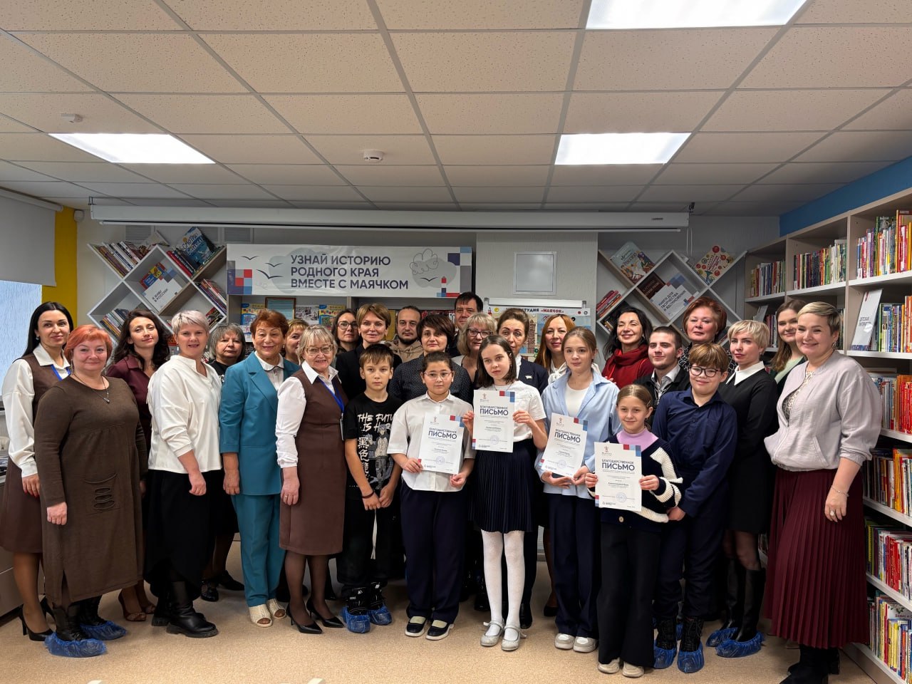 Обновленная библиотека «Маячок» готова к встречам с читателями Обновленная библиотека «Маячок» готова к встречам с читателями