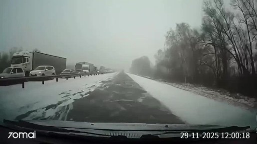 В сети появилась информация о ДТП на трассе Тюмень - Омск