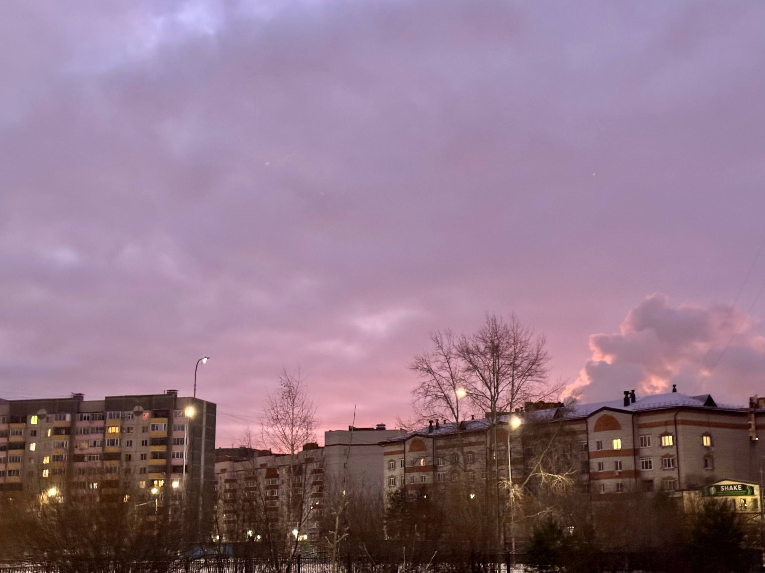 Тюменские рассветы как отдельный вид искусства